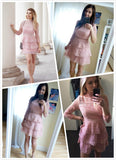 D19 - Pink Lace Dres