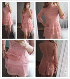 D19 - Pink Lace Dres