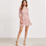 D19 - Pink Lace Dres