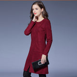 D31 - Elegant Burgundy Dress