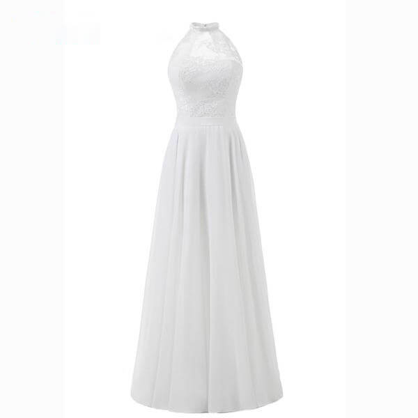 DW19 - Sleeveless Wedding Guest Dress Long