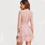 D19 - Pink Lace Dres